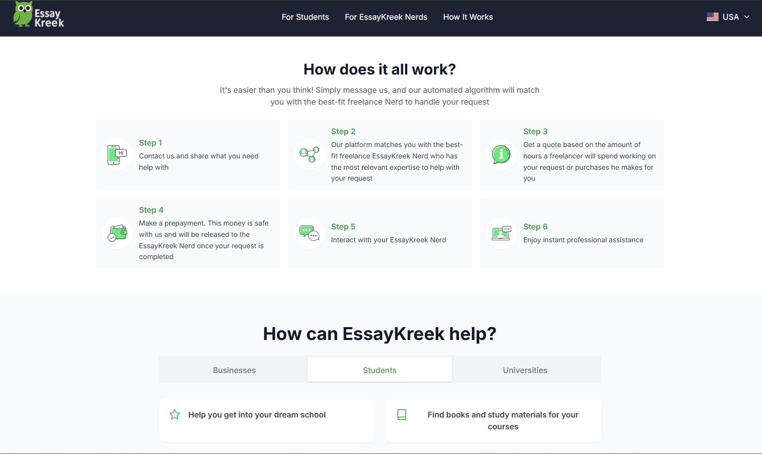Startup Edutech Site project image